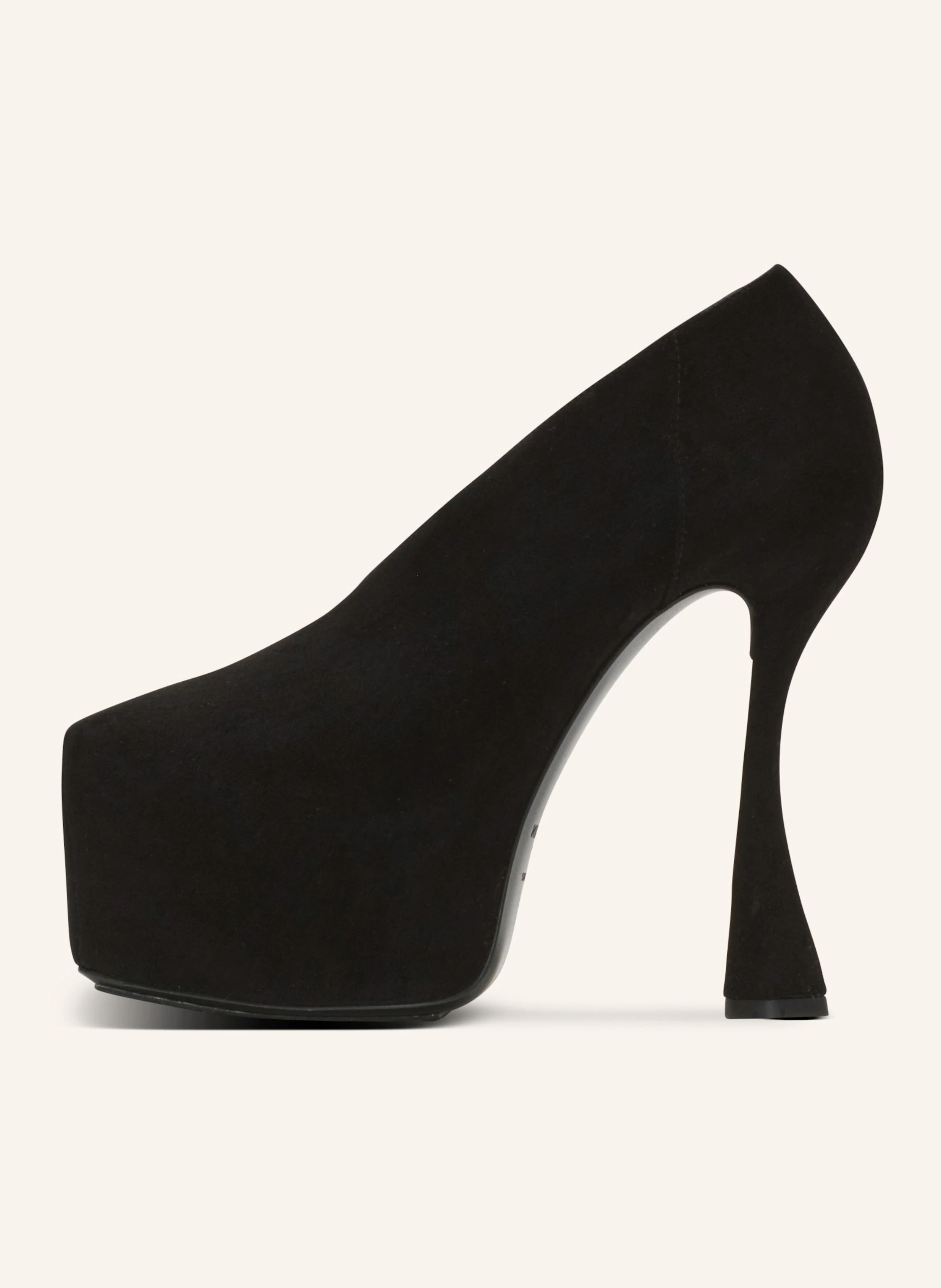 BALMAIN Pumps Eden mit Plateausohle aus Wildleder