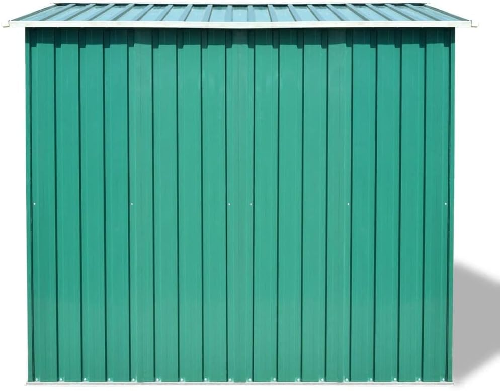 vidaXL Gerätehaus Metall 257x205x178cm Schuppen Gartenhaus Geräteschuppen