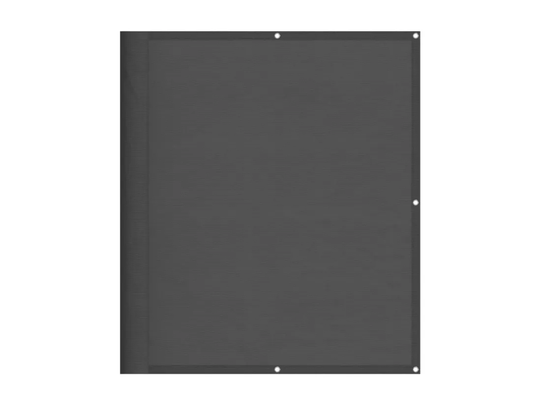Écran de balcon anthracite 120x700 cm 100% polyester oxford