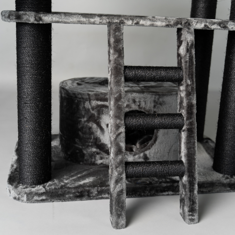 Arranhador para gatos grandes Panther XXL Blackline (cinza escuro)
