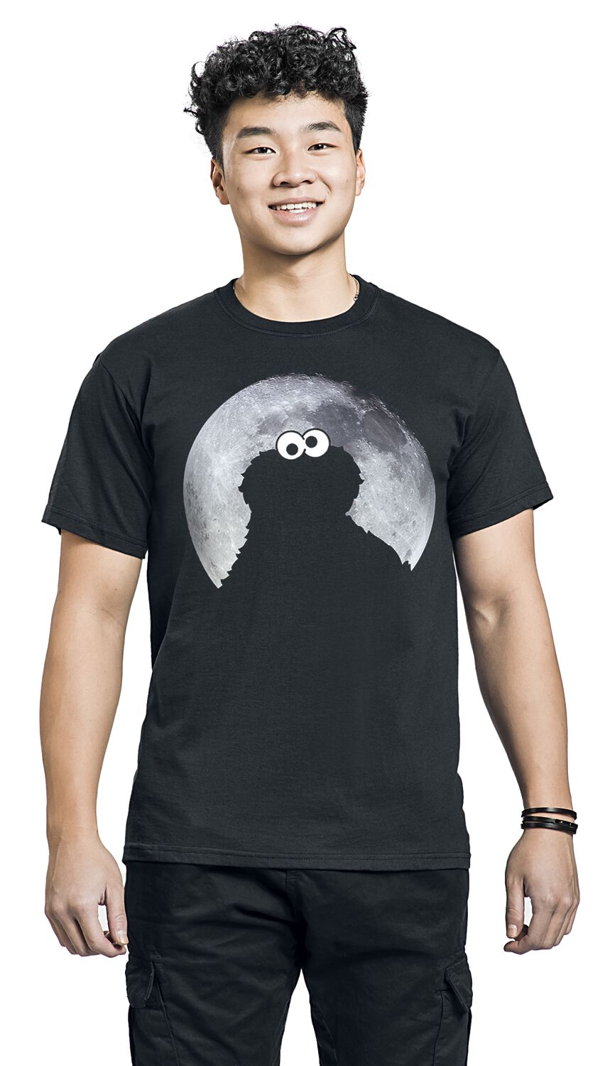 Cookie Monster - Moonnight  | Sesame Street T-Shirt Manches courtes