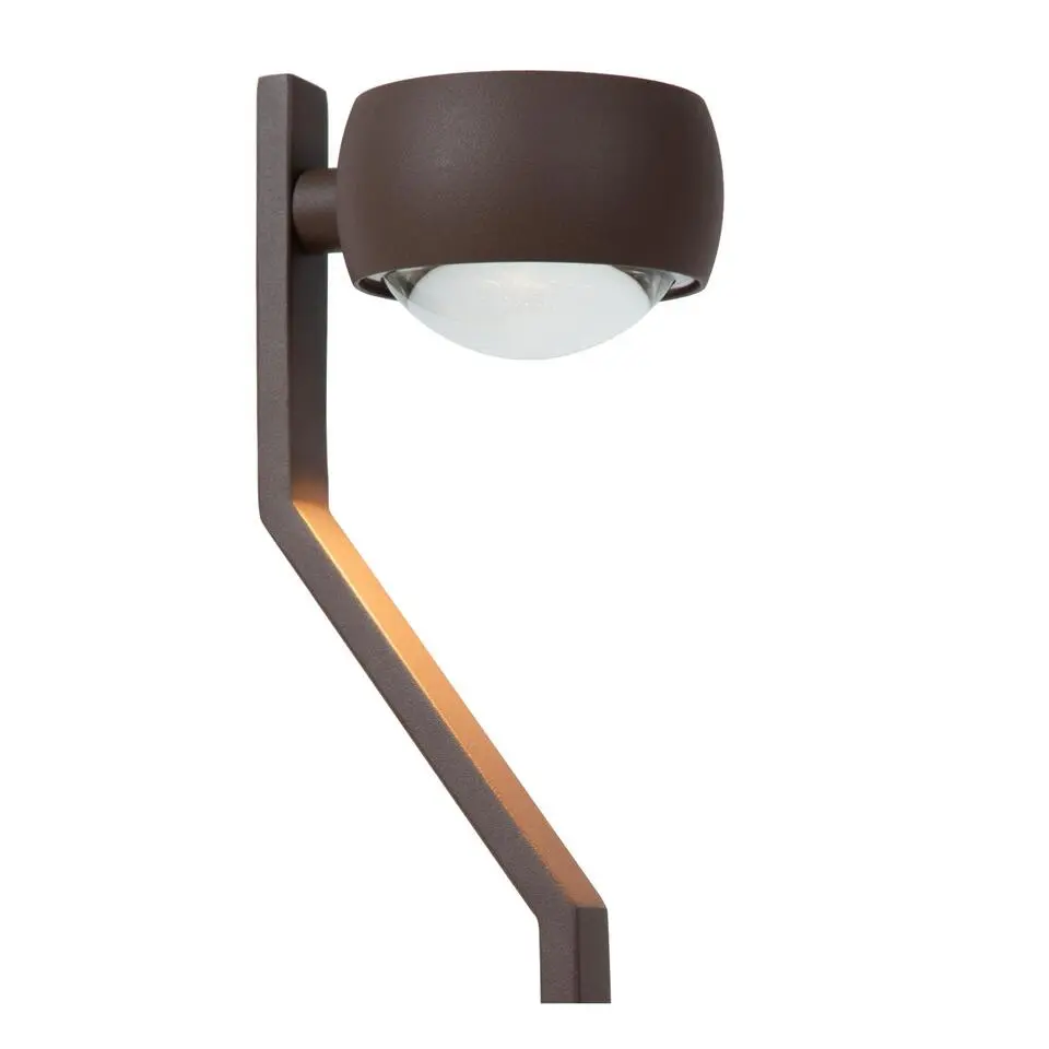 Lucide ESTAL Sokkellamp - Roest bruin