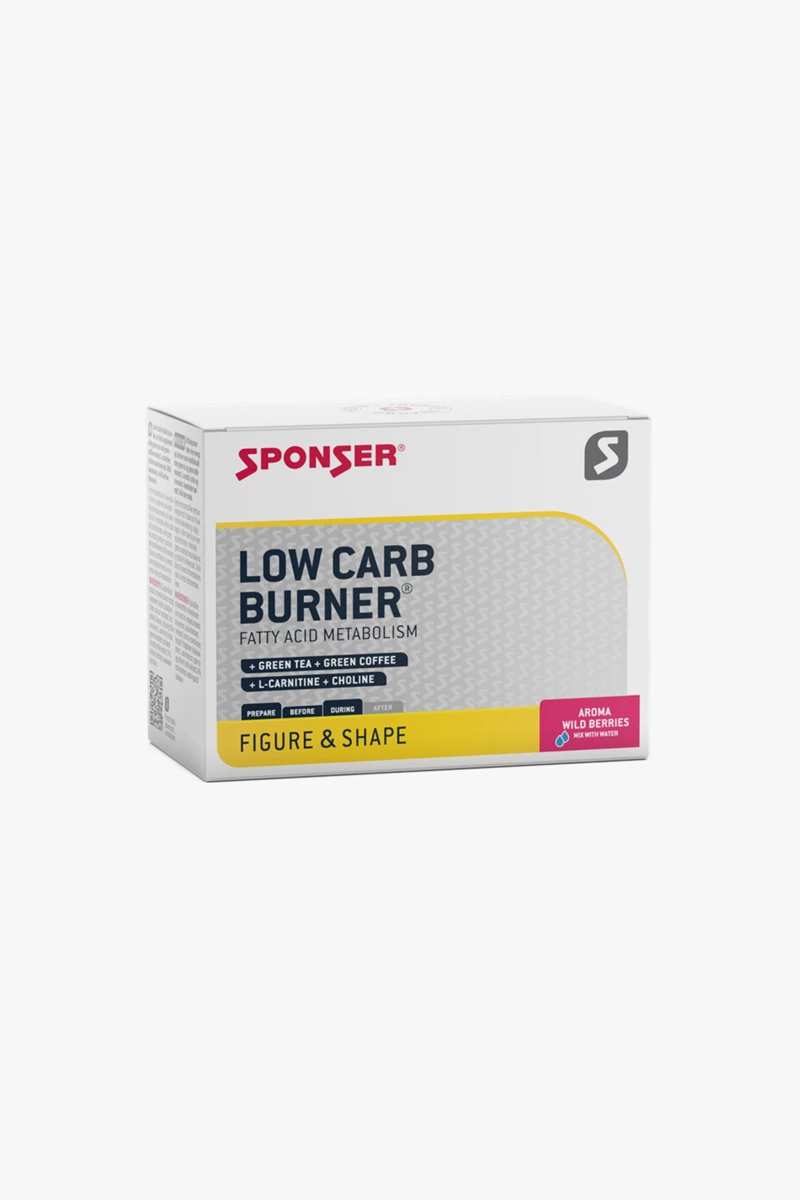 Sponser Low Carb Burner Wild Beeries 20 x 6 g Getränkepulver