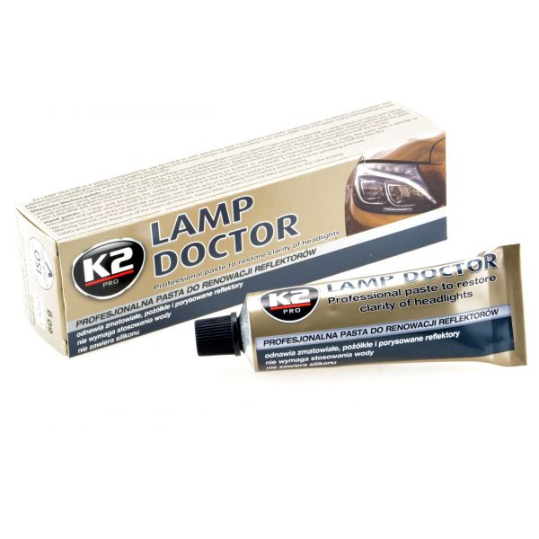 K2 Lamp Doctor Massa Polir para Faróis 60g - L3050