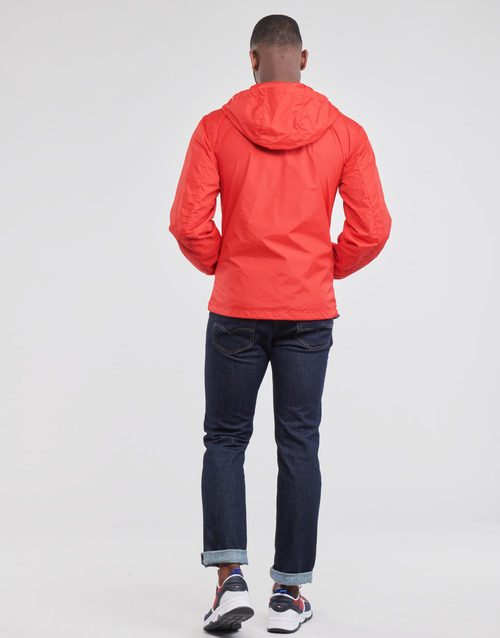 Tommy Jeans - TJM PACKABLE WINDBREAKER Rojo