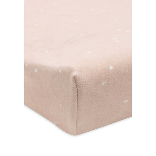 Housse de matelas à langer 50x70cm Twinkling - Wild rose - JOLLEIN