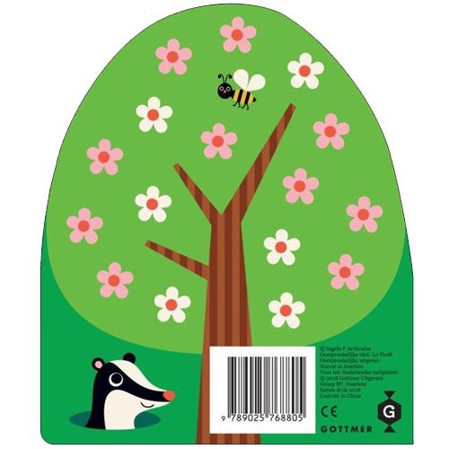 Uitgeverij gottmer kartonboek in het bos