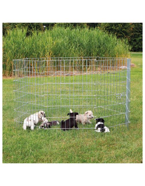 Trixie Natura Puppy Ren - Hondenbench - Ø 154x91 cm