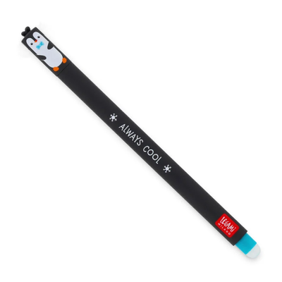 Legami - Stylo à Encre Gel Effacable - Pingouin