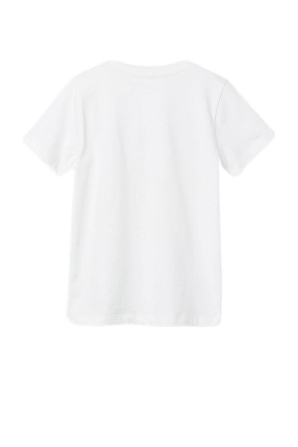 NAME IT T-shirt NKMNOISI met Pokemon printopdruk wit/geel/zwart