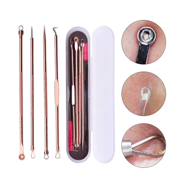 Hudormfjerner Kit / Kvise Pinsett - Klemmer Hudormer