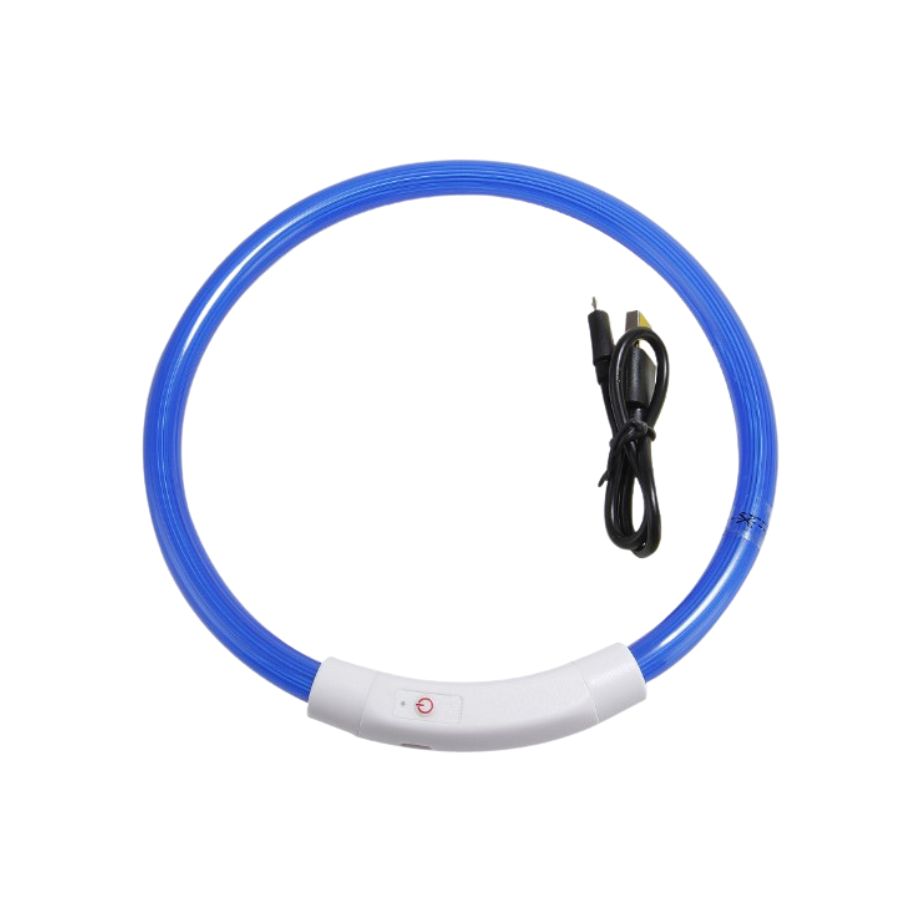 Coleira LED para animais de estimação