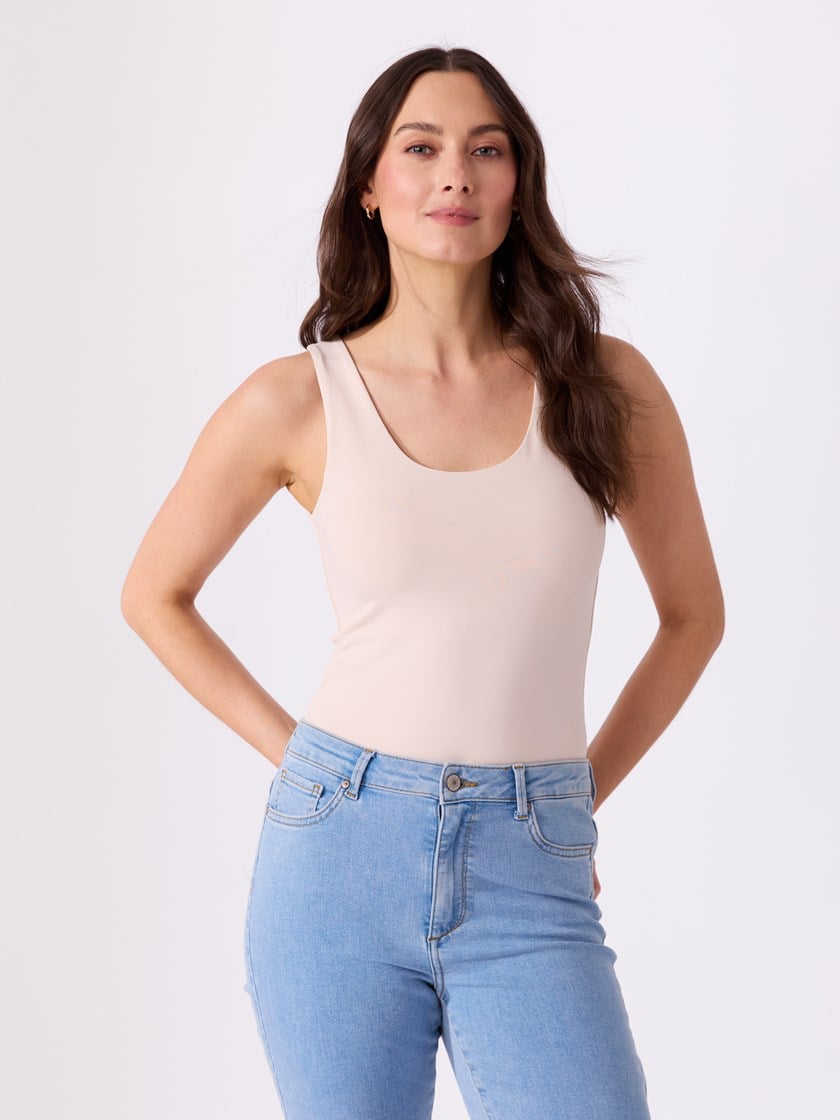 Helena singlet Mother of Pearl