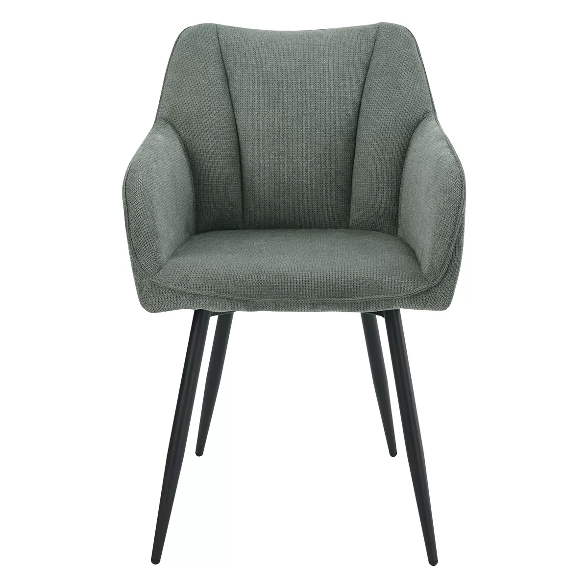 Stuhl Caro II grün,schwarz