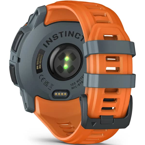 Montre cardio GPS GARMIN INSTINCT 3 50MM SOLAR TWILIG HT BEZEL W/ SOLSTICE BAND