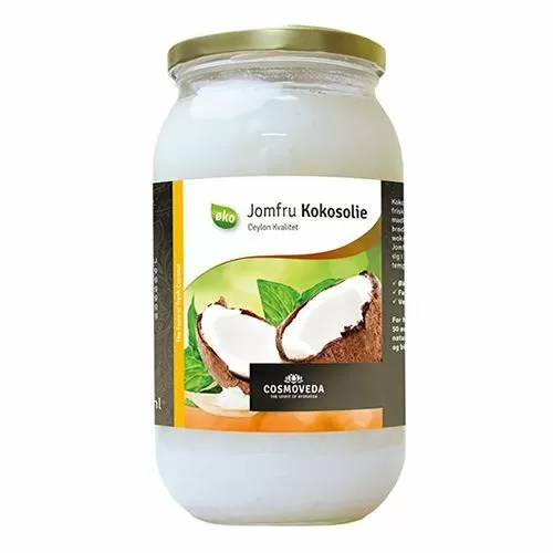 Cosmoveda Jomfru kokosolie Ø - 1 liter