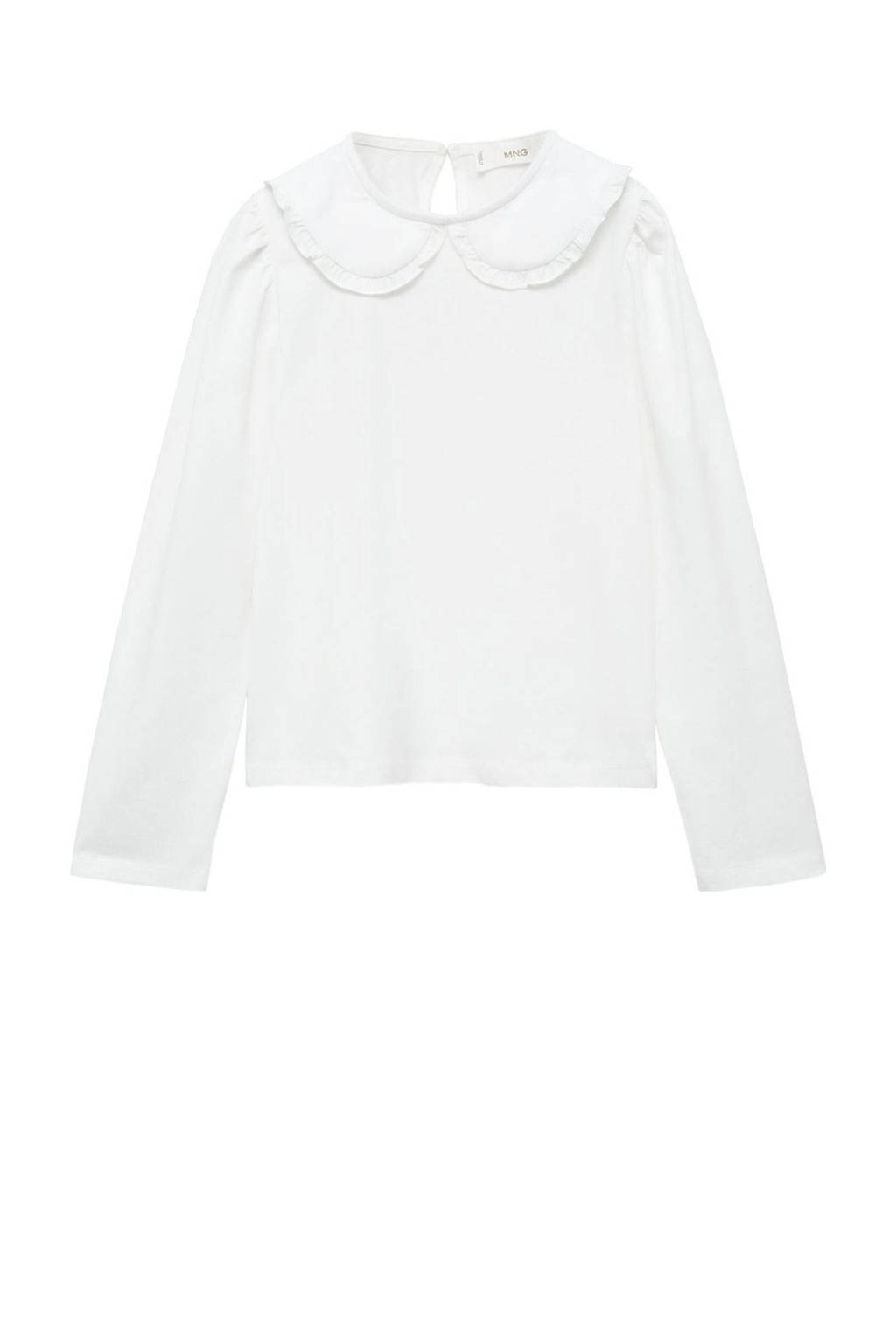 Mango Kids top naturel wit