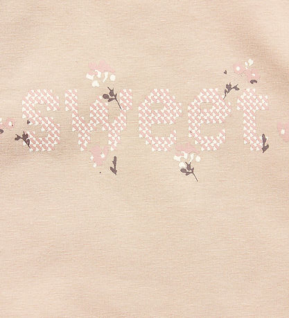 Petit by Sofie Schnoor Body L/æ - Nougat m. Print