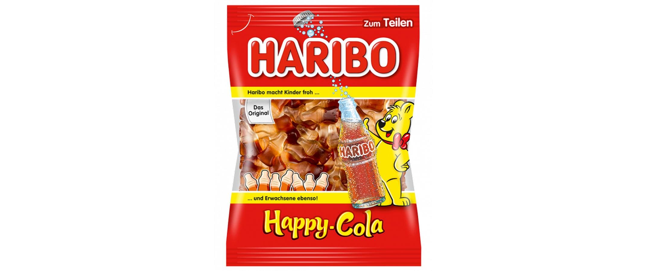 Gummibonbons Happy Cola 175 gGummibonbon mit Cola Geschmack