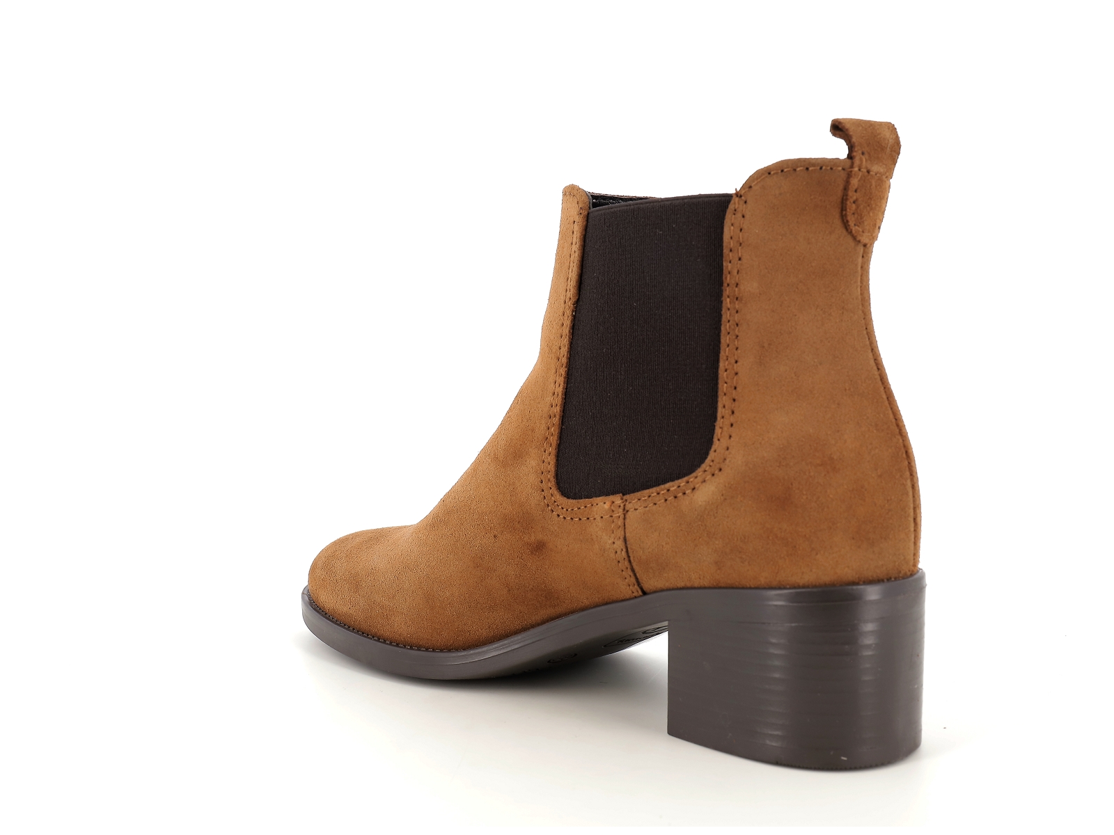 Tamaris-25026 Nubuck Velours Marron