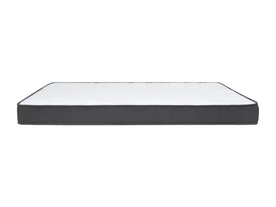 Sommier tapissier Gris foncé Tissu 120x200 cm