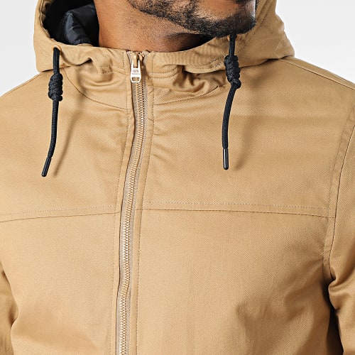 Veste Zippée Capuche Layton 10051027 Camel Clair