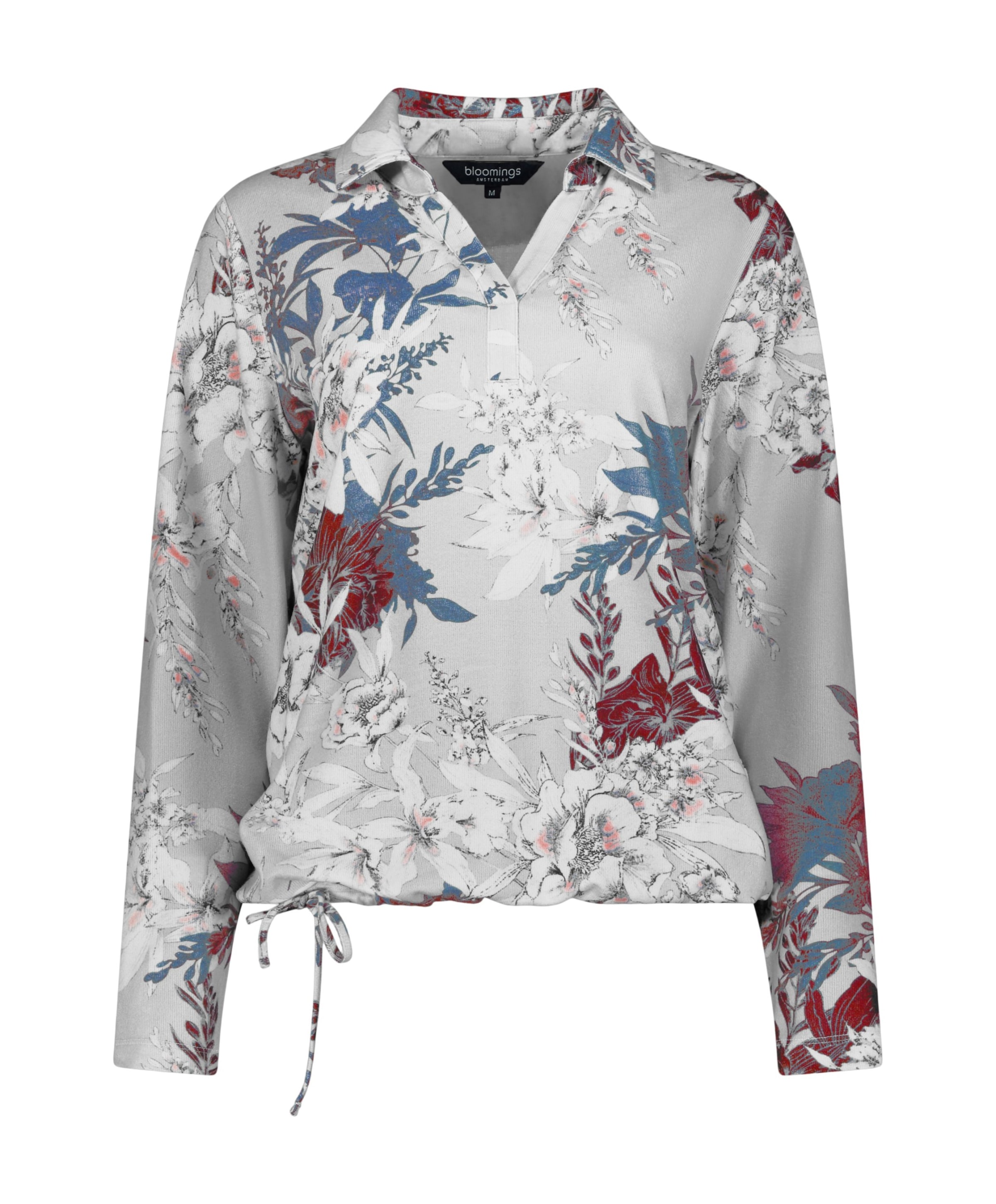 Bloomings Dames polo grijs