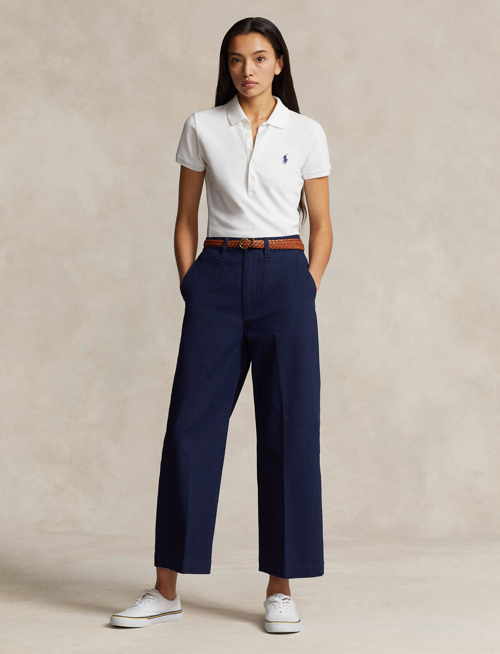 Polo Ralph Lauren| Damen Chinohose verkürzt