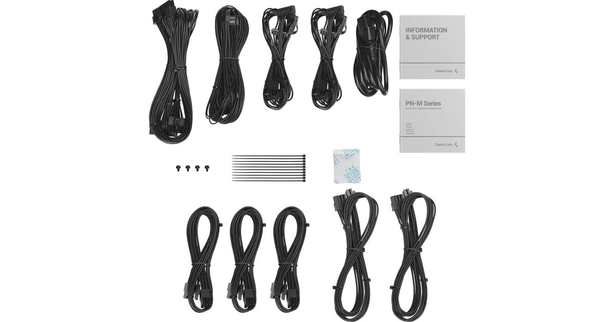 DeepCoolPN850M modulaire 850 watt voeding   (Zwart, 3x PCIe)