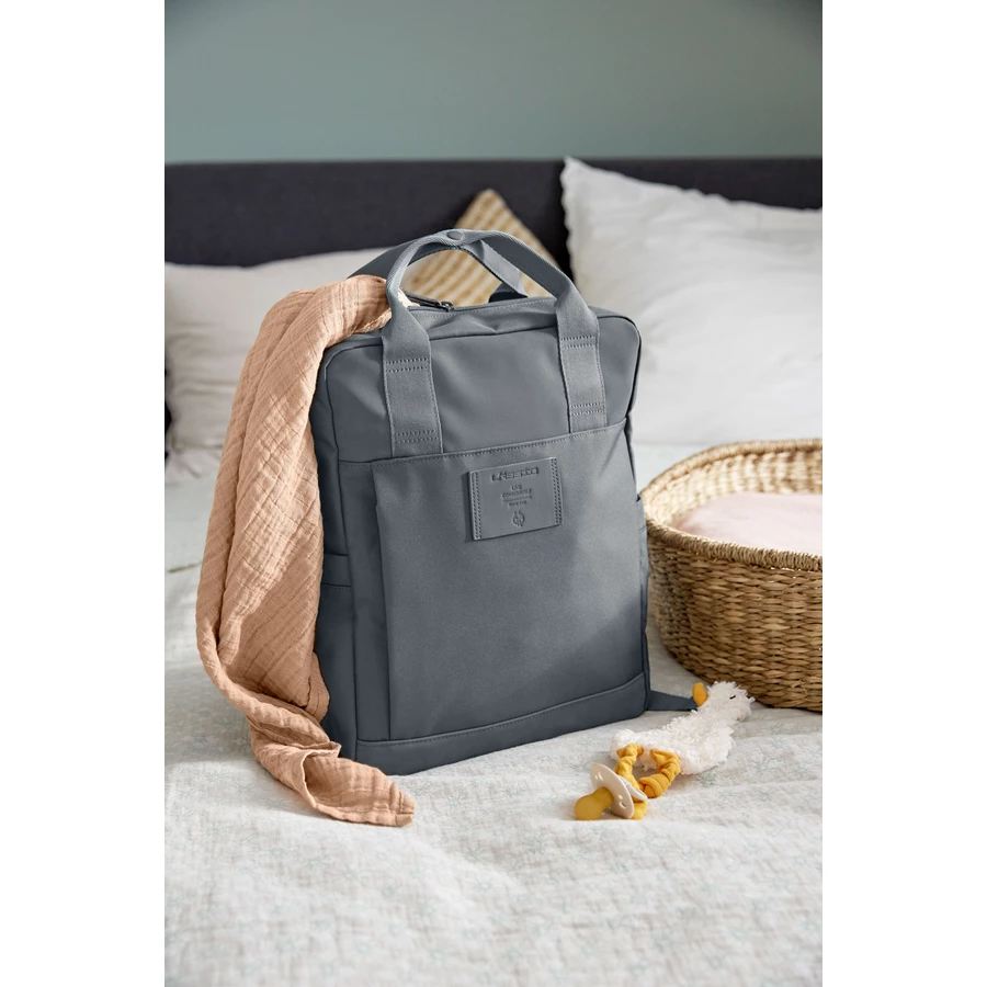 LÄSSIG Wickelrucksack Vividal Backpack anthracite