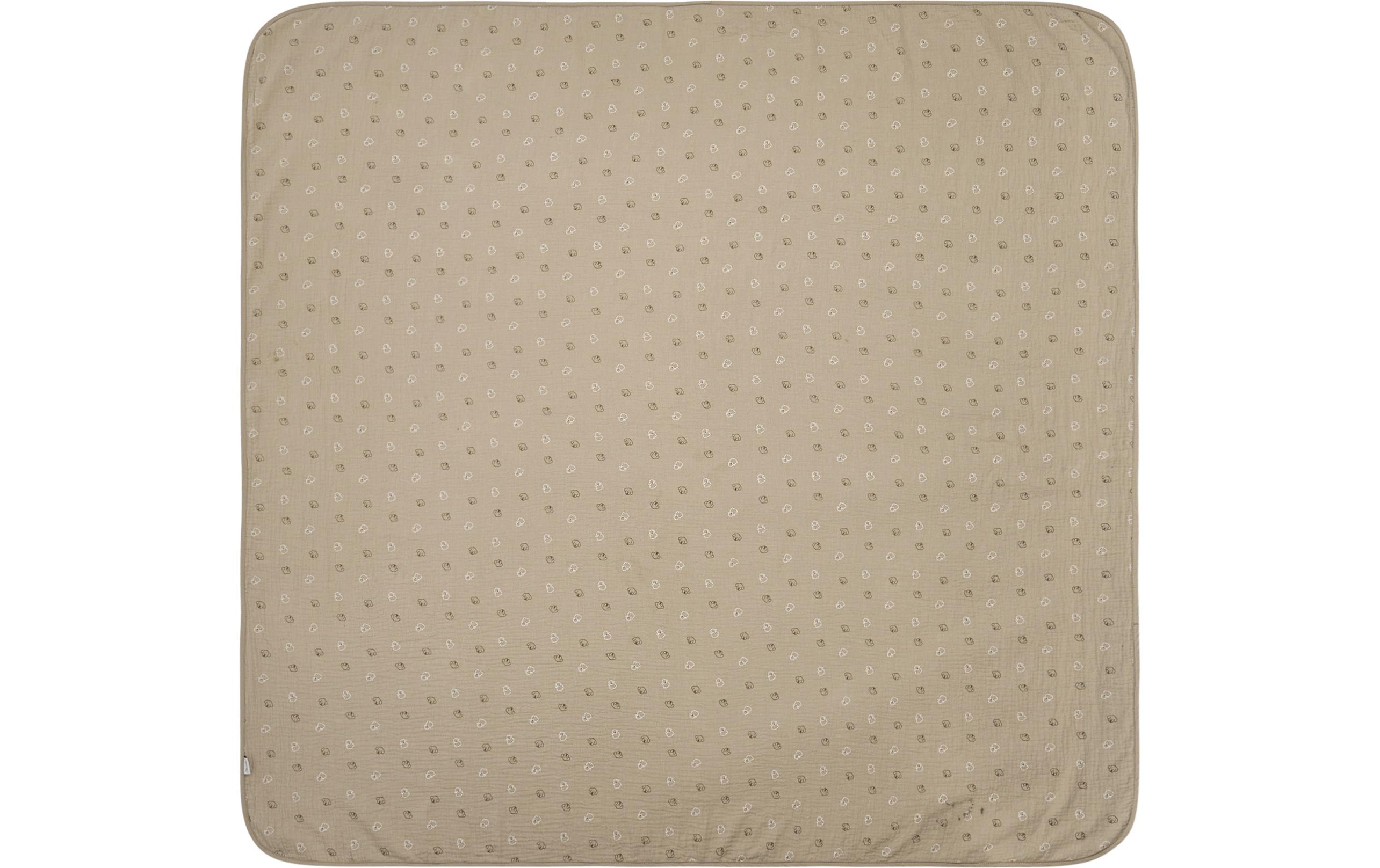 Decke Musselin BauernhofBabydecke mit Bauernhof-Motiv