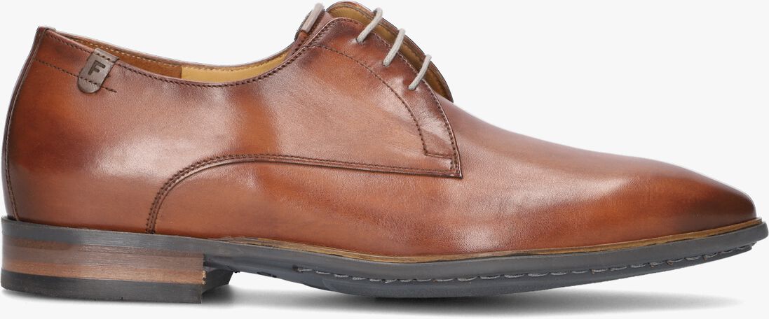 FLORIS VAN BOMMEL cognac floris van bommel nette schoenen sfm-30295