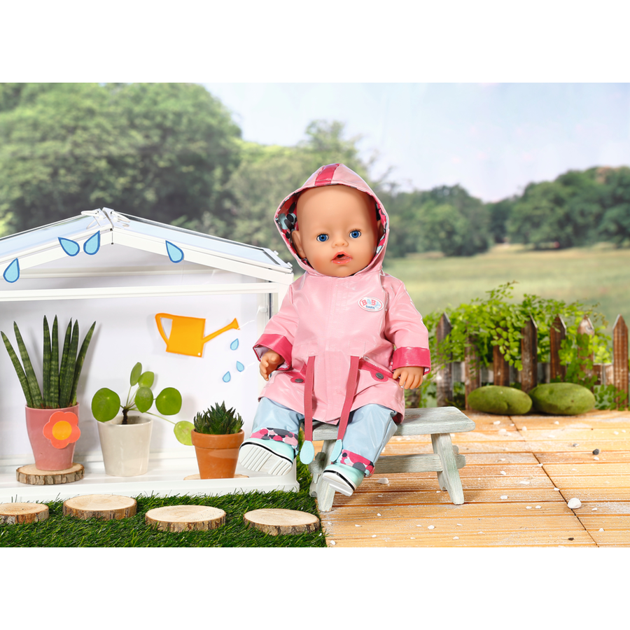 Zapf Creation BABY born® Deluxe Puppen Regen Set 43cm