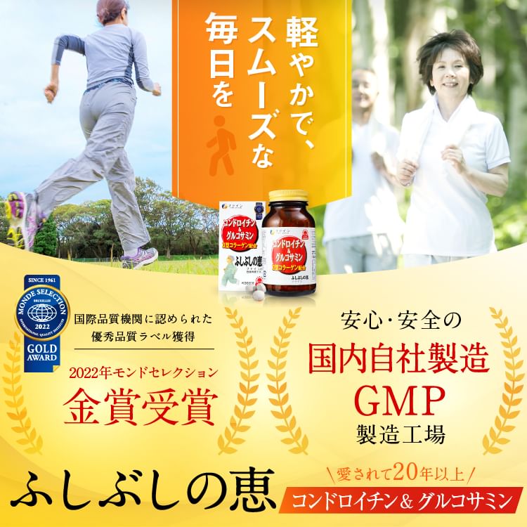 FINE JAPAN - Chondroïtine- en glucosaminetabletten
