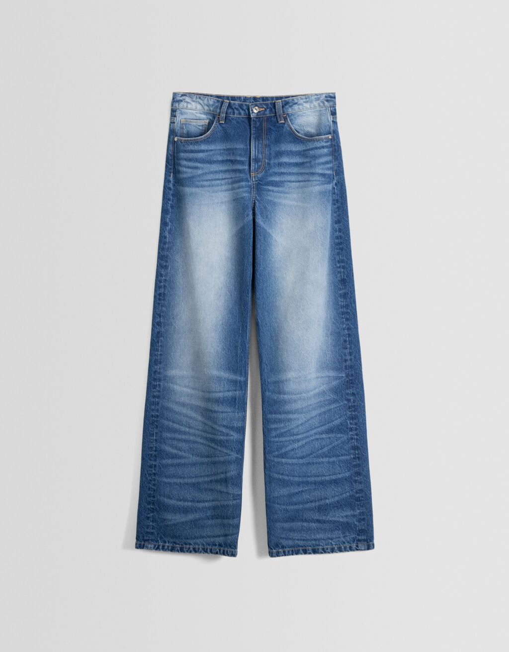 calças jeans largas