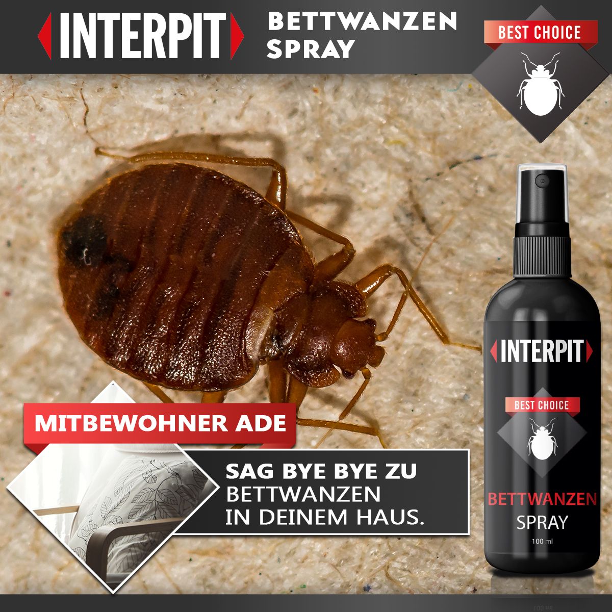 Interpit® | Anti Bettwanzen Spray