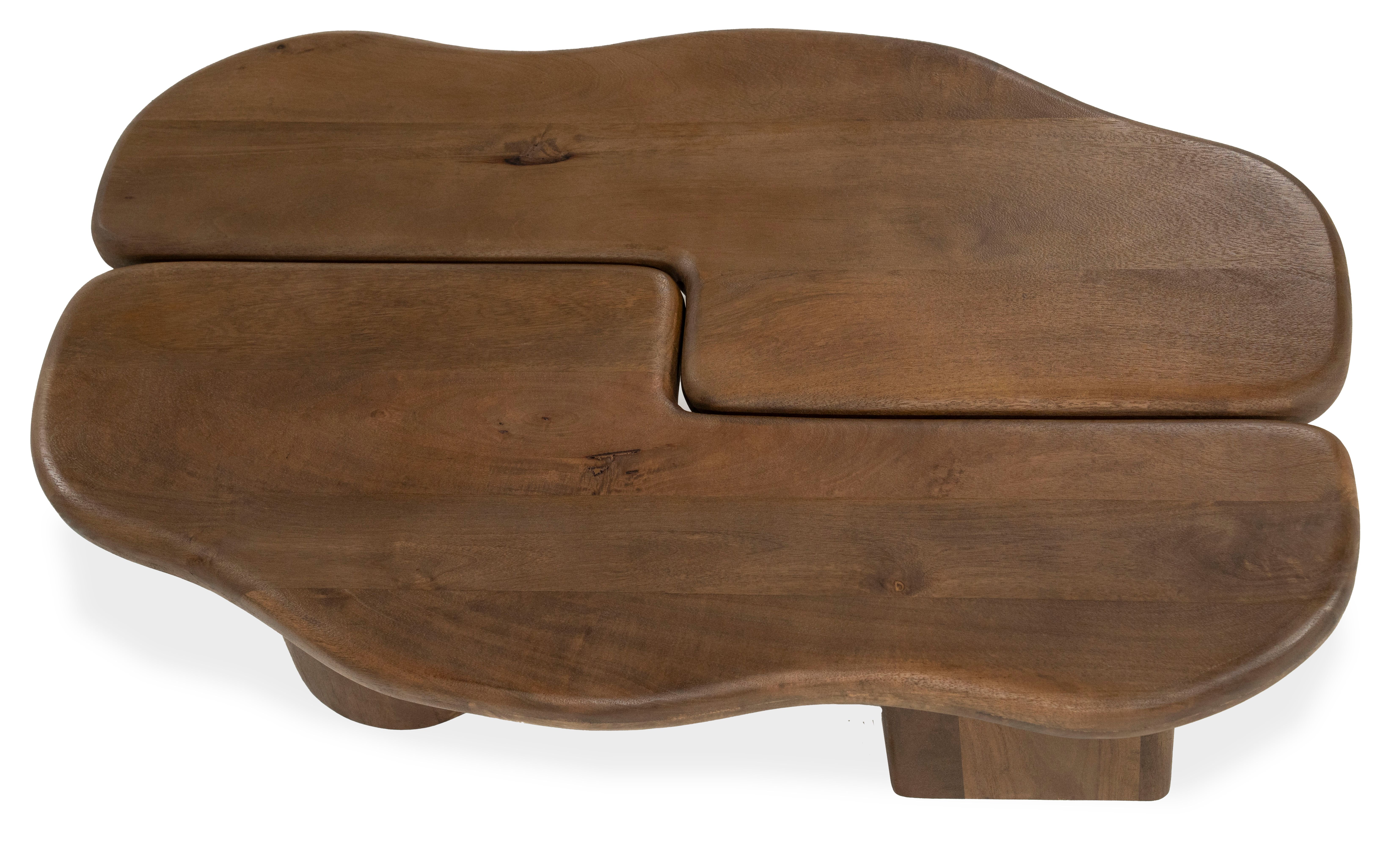 Salontafel Light Brown 250422 Yuo B100 x D80 x H30 cm