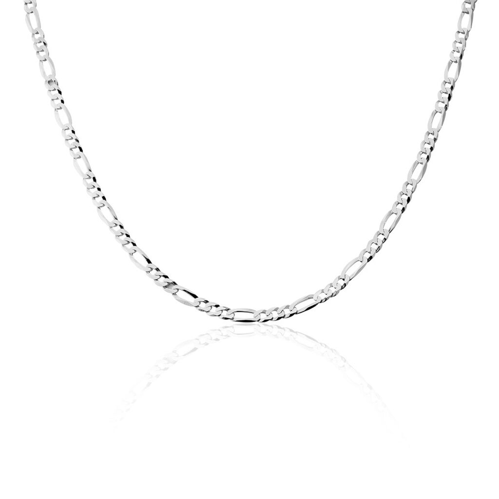 Collier Vivian Argent Blanc