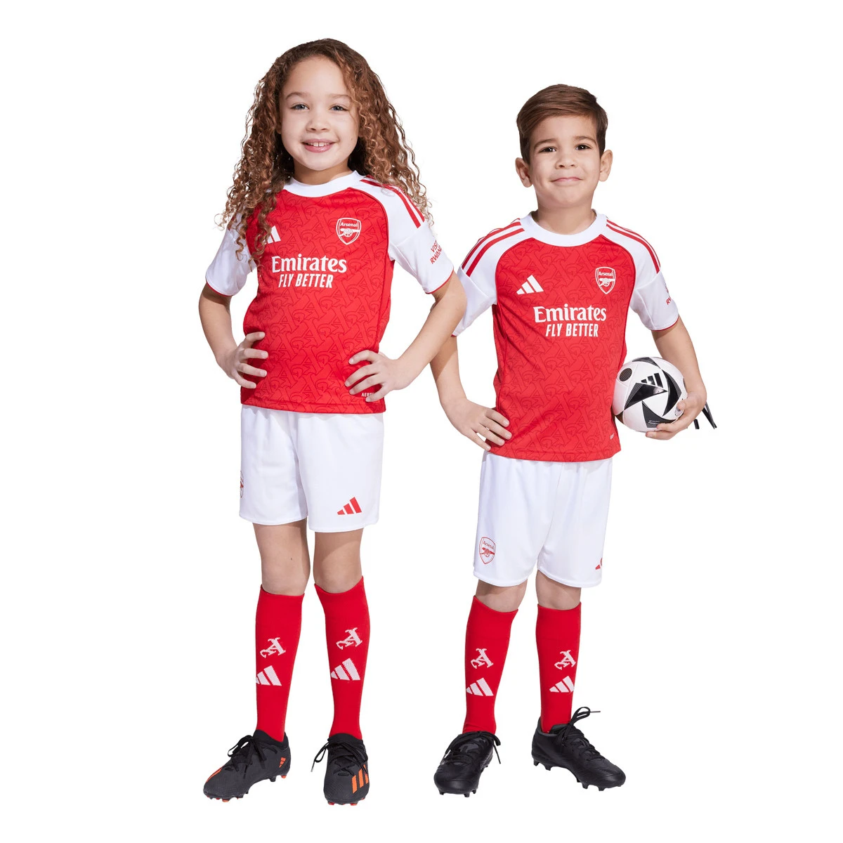 Conjunto adidas Arsenal FC Primeiro Equipamento 2025-2026 Criança