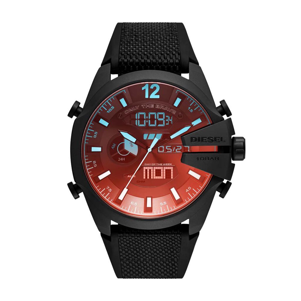 Montre Diesel Mega Chief Noir