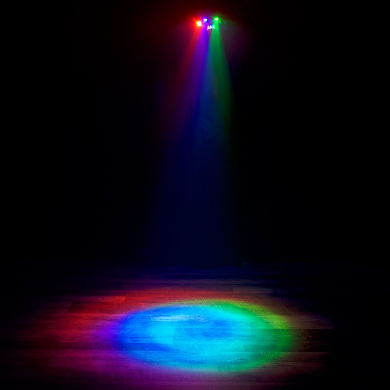 Eliminator Furious Three RG LED moonflower, wash en laser lichteffect