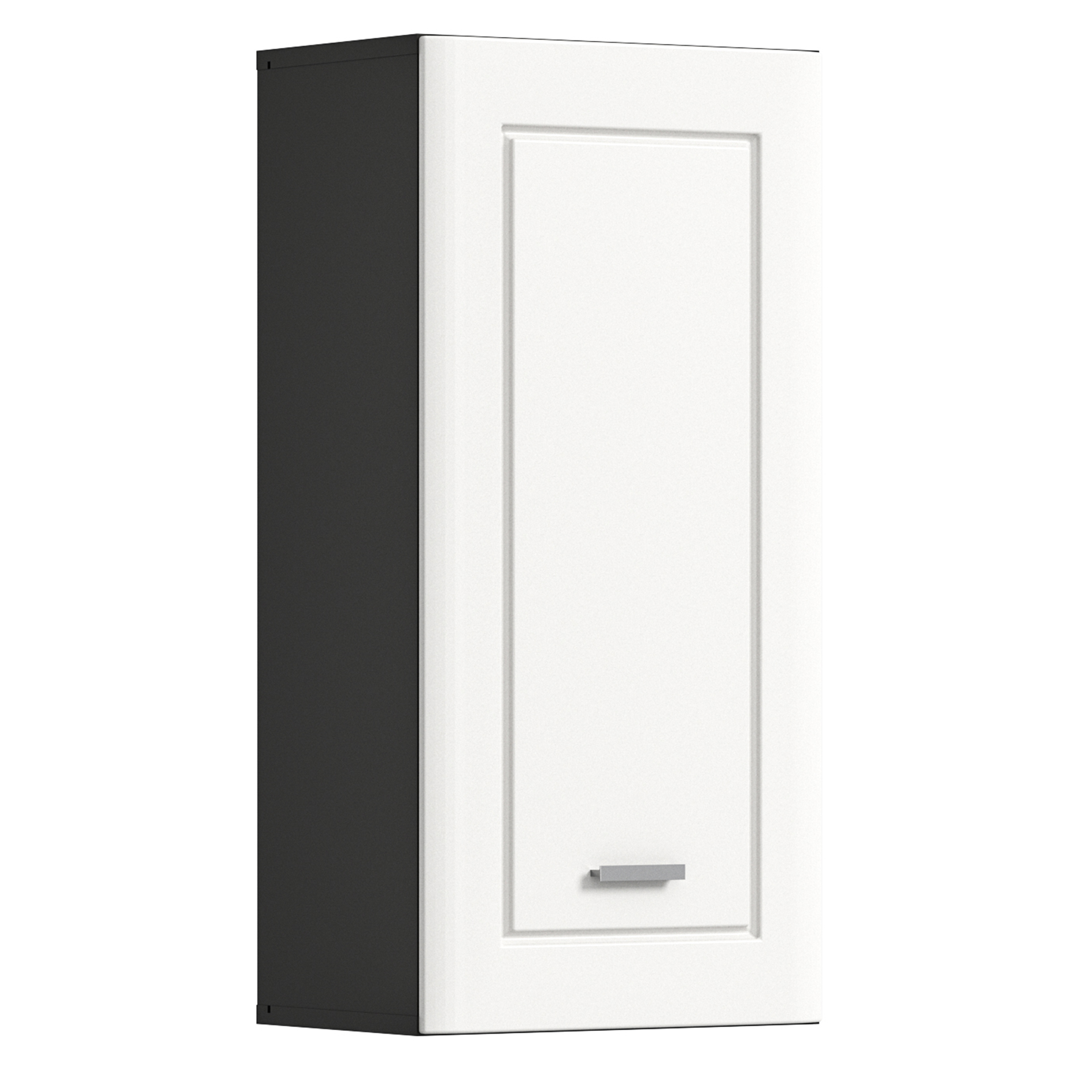 Hängeschrank LAGO - grau-weiß matt - 40 cm breit