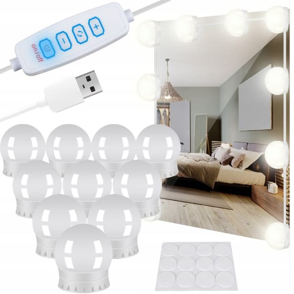 Speilbelysning med smart kontrollpanel - LED