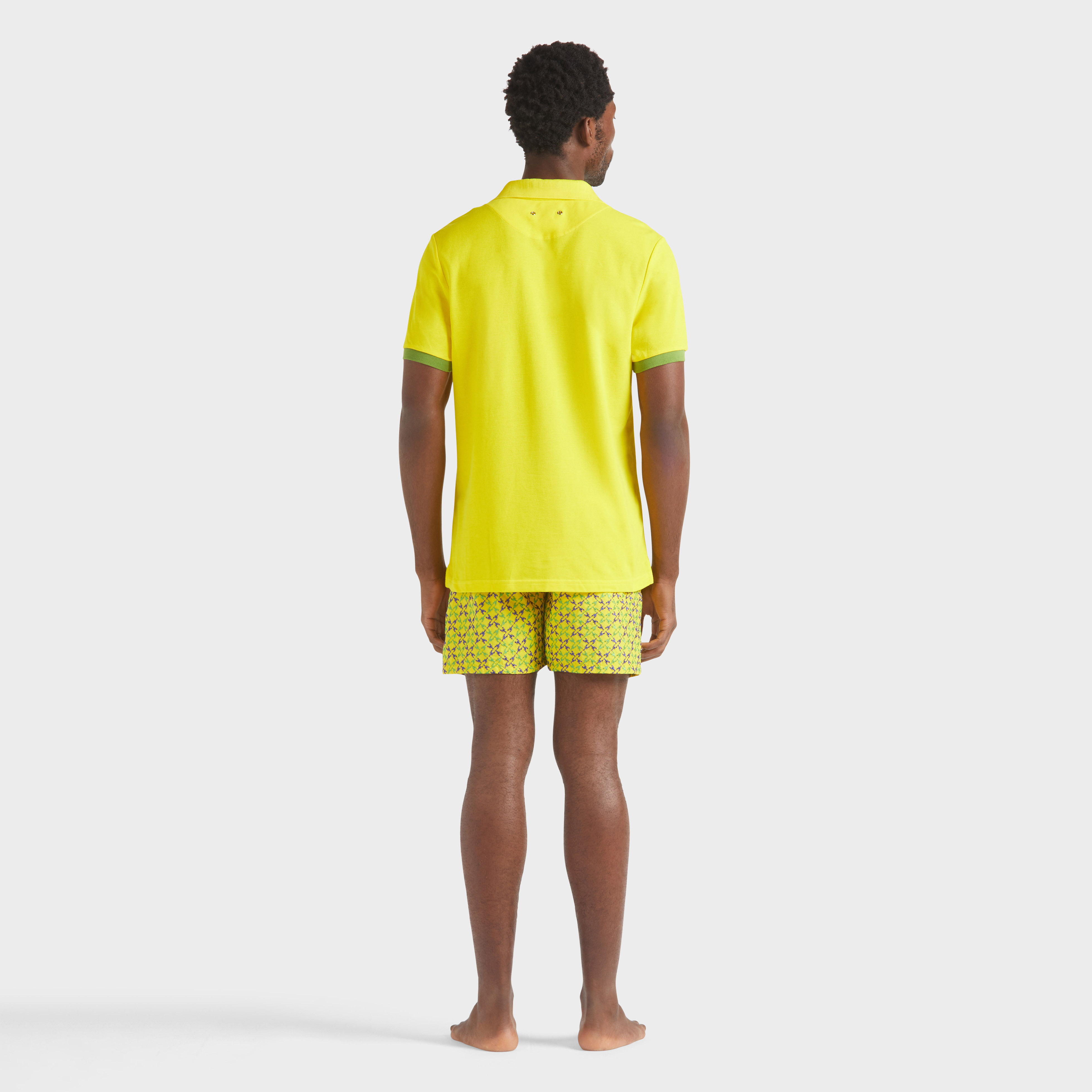 Polo en Piqué Coton Organique Homme Uni