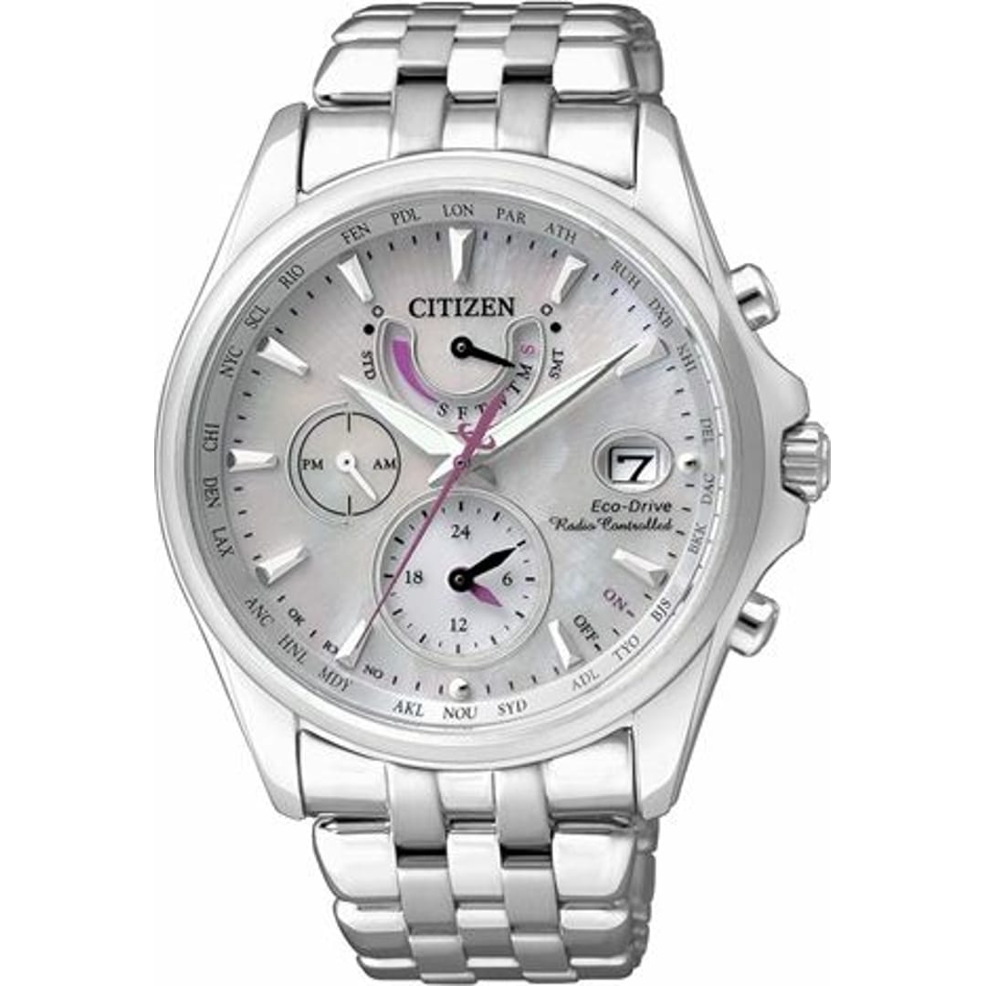 Citizen Elegant Dual Time Eco-Drive Radio Controlled