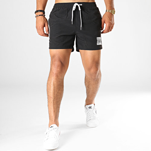 Short De Bain Logo Noir