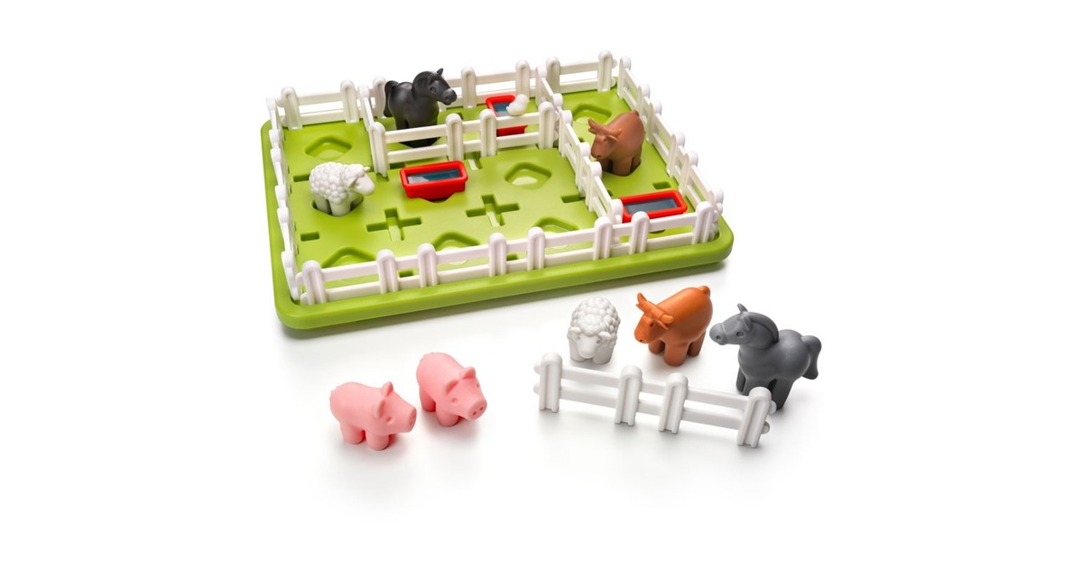 SmartGamesSmart Farmer Denkspel  (Nederlands, 1 speler, Vanaf 4 jaar, 60 opdrachten)