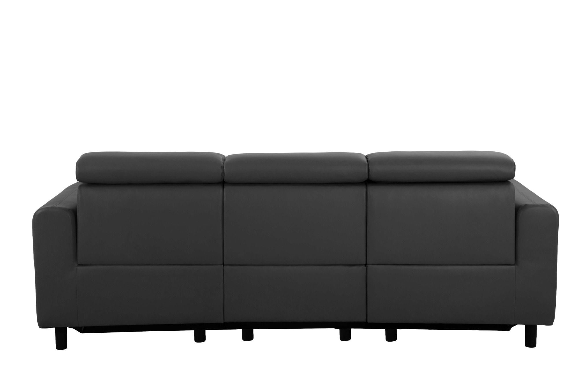 Home affaire 3-Sitzer »SKAANE Lederoptik, 229 cm, manuelle-u. elektrische Relaxfunktion« Relax-Funktion in 2 Sitzen, Kopfteilverstellung, Federkernpolsterung