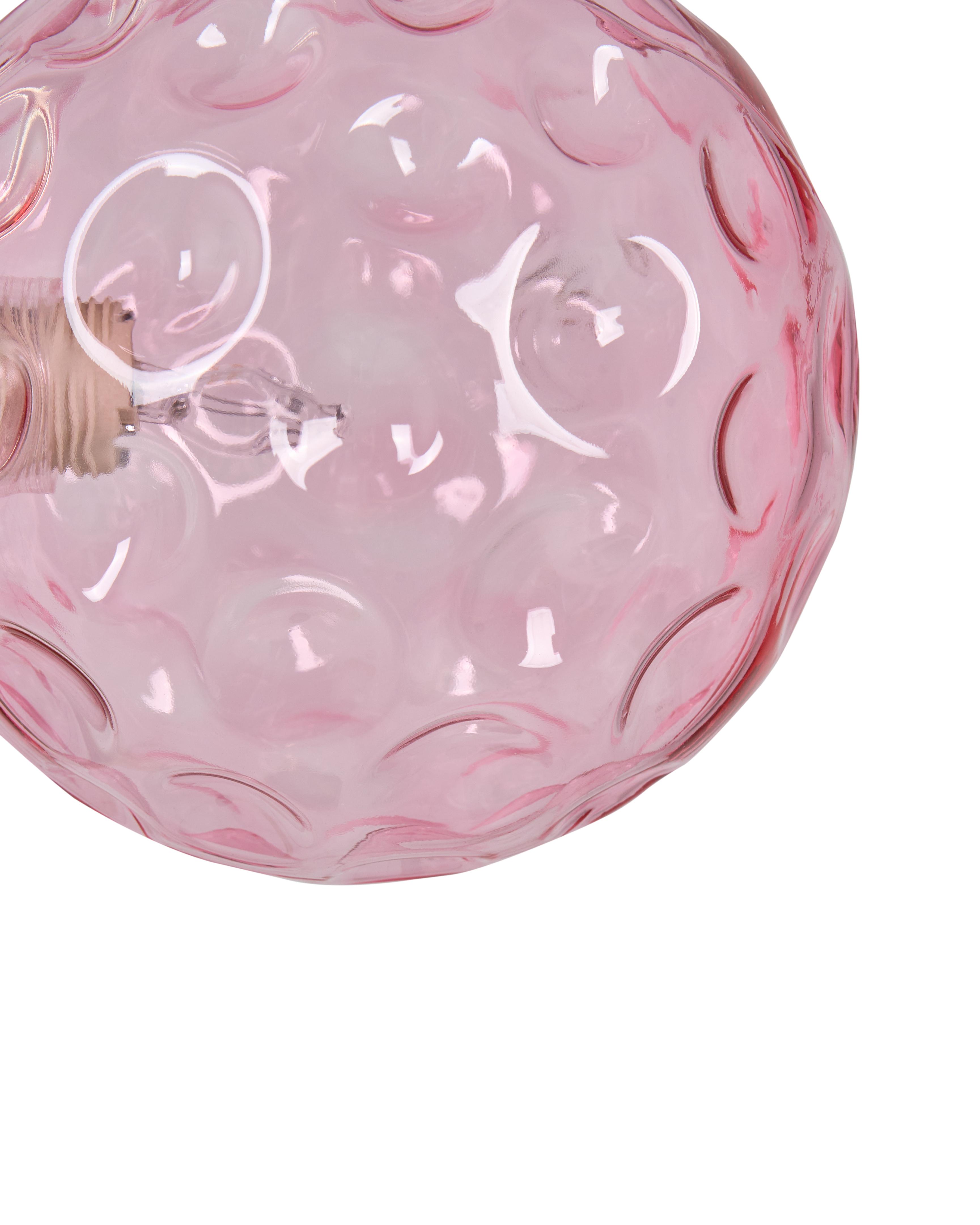 Staande lamp ANADYR Glas Roze