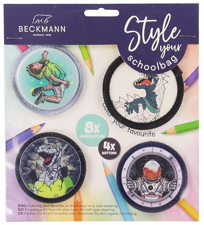 Beckmann Klettmarken - Schwarz